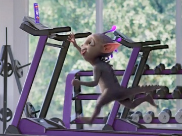 Alien on treadmill - Cadbury Dairy Milk TV Advert
