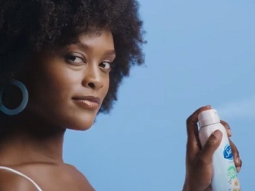 Woman in Secret Deodorant Commercial