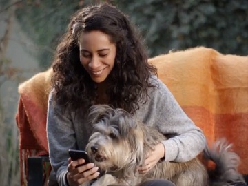 RetailMeNot Commercial: Woman and Shaggy Dog