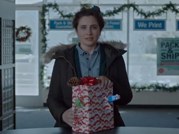 Woman in The UPS Store Commercial