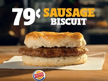Burger King Sausage Biscuit Commercial