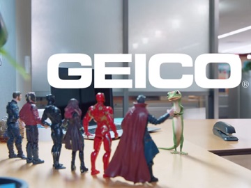 GEICO Commercial - Gecko & Avengers