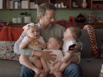 Bank of America Commercial - Triplets