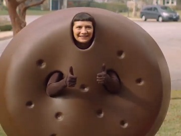 Girl Scout Commercial - Cookie Mascot Costume