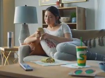 Subway Sesame-Ginger Commercial Girl