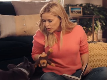 Audible Reese Witherspoon & Dog Commercial