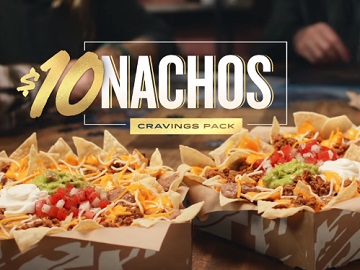 Taco Bell $10 Nachos Cravings Pack Commercial