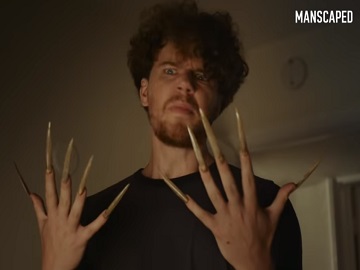 Manscaped Shears 2.0 Commercial - Man with Long Fingernails