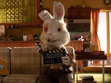 Save Ralph Rabbit Tester for Cosmetics Commercial