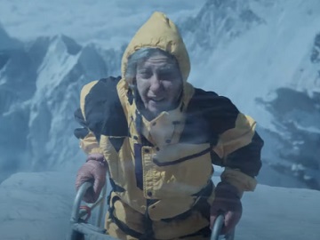 E*TRADE Woman on Everest Commercial