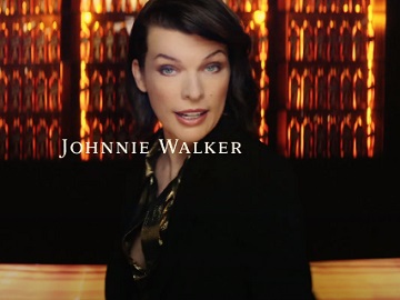 Johnnie Walker Milla Jovovich Commercial