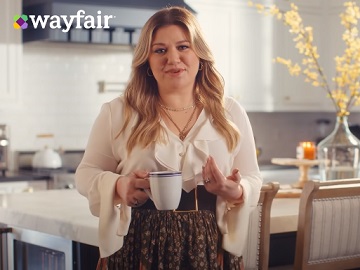 Wayfair Kelly Clarkson Commercial