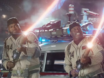 DIRECTV STREAM Ghostbusters Commercial - Feat. Baseball Players Fighting Mascot