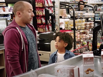 Ripple Milk Commercial - Boy and Dad at Checkout in Grocery Store