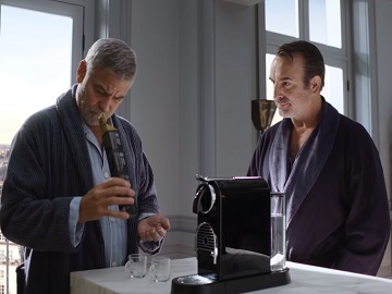 Nespresso Commercial Feat. George Clooney & Jean Dujardin Stealing